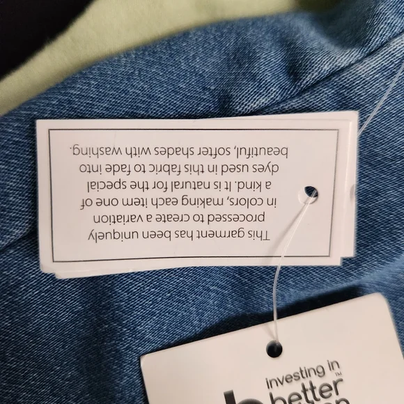 No Boundaries Denim Blue Corset - Picture 9 of 11